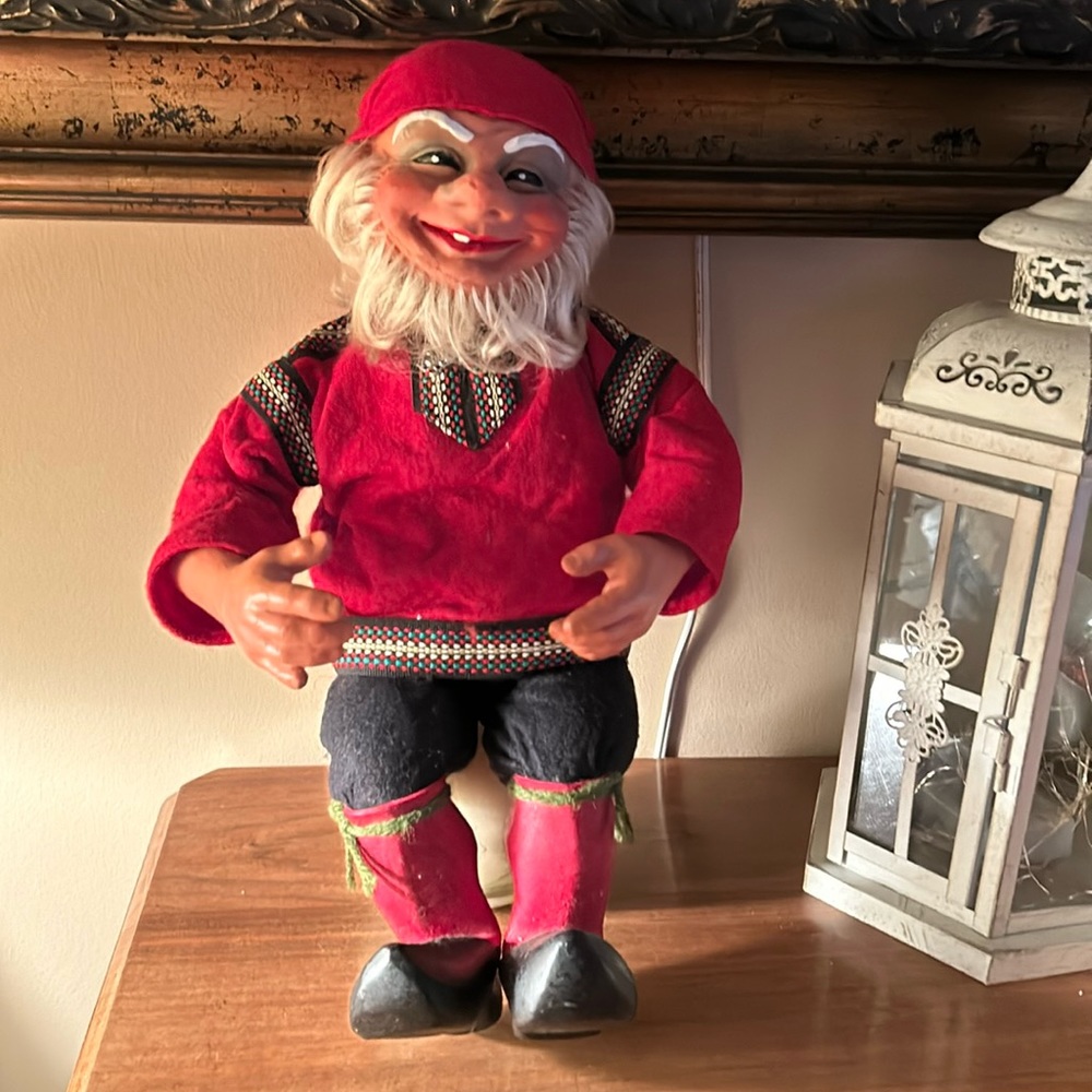 Vintage gnome decor